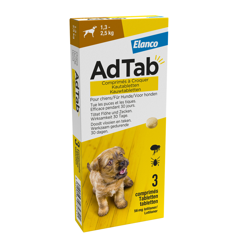 Elanco AdTab kauwtabletten hond