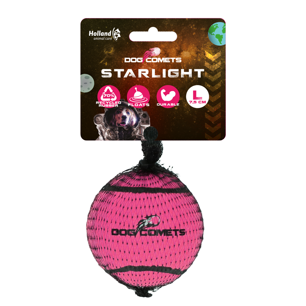 Dog Comets Tennisbal Starlight