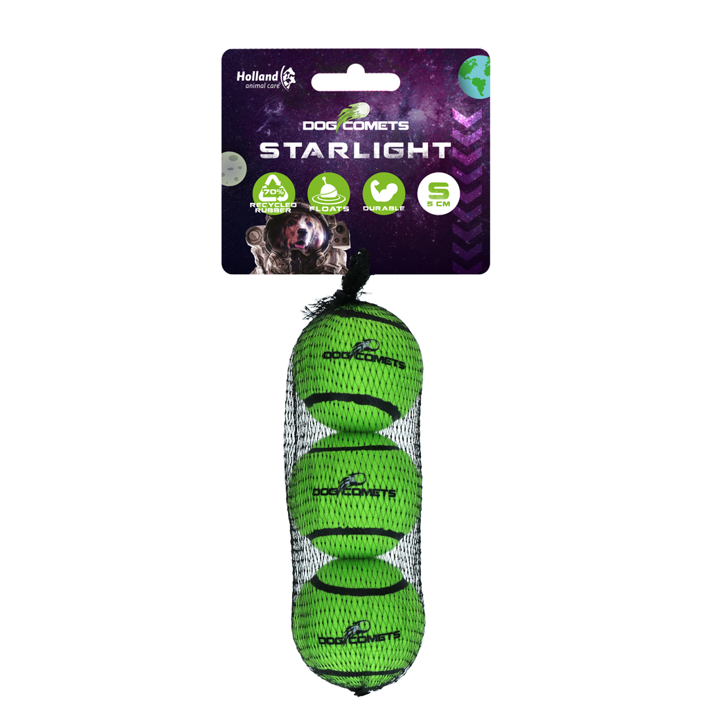 Dog Comets Tennisbal Starlight