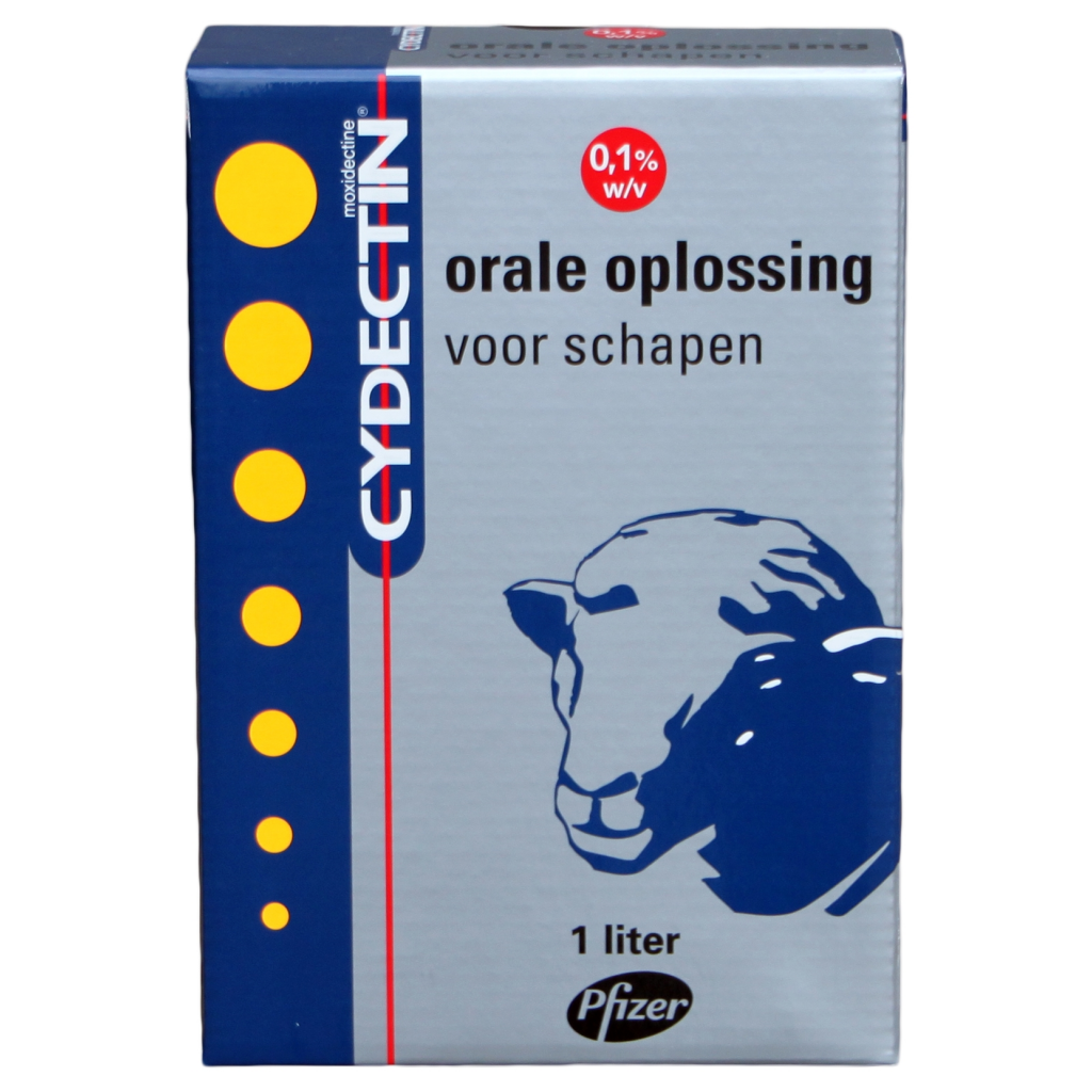 Cydectin 0,1% w/v orale oplossing REG NL URA