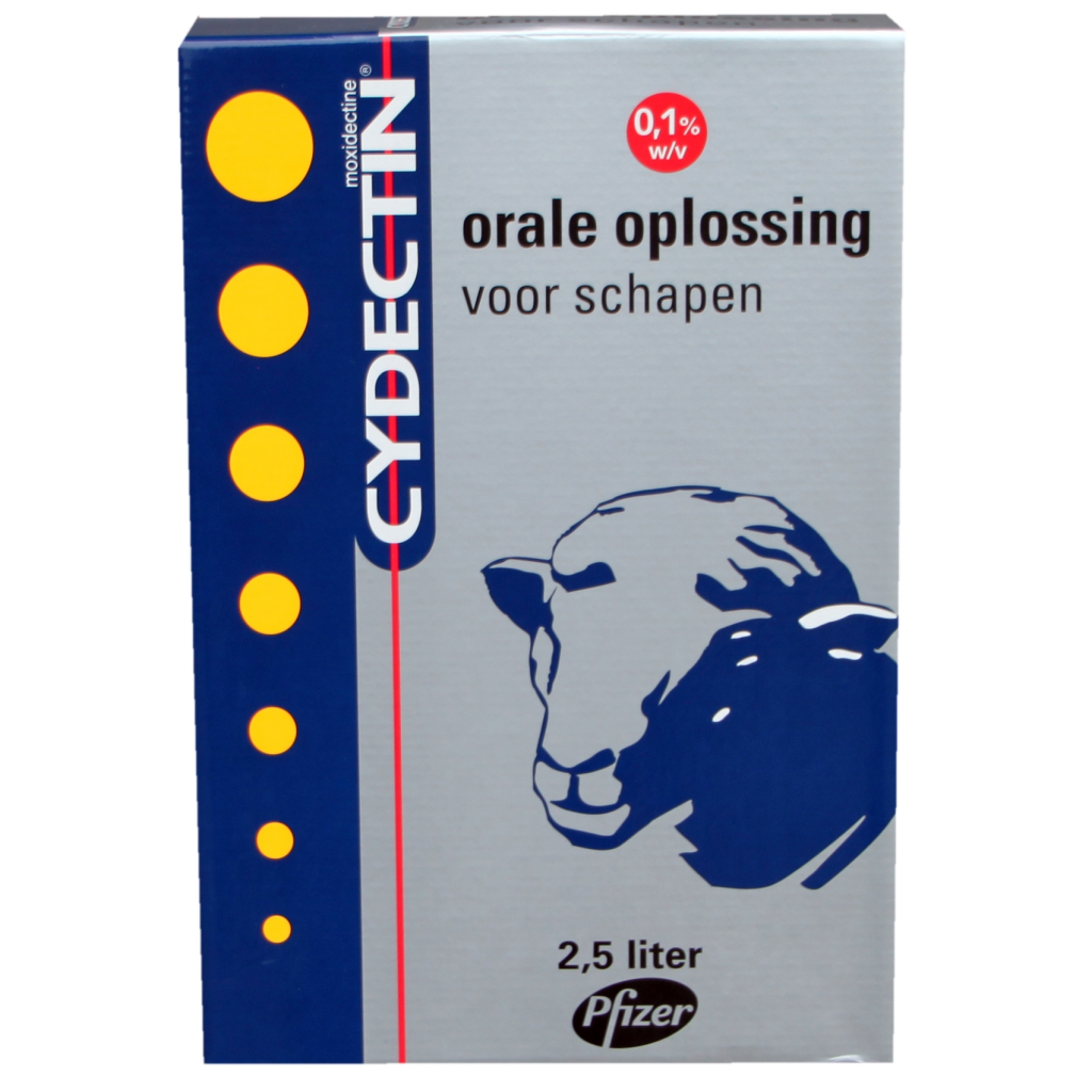 Cydectin 0,1% w/v orale oplossing REG NL URA