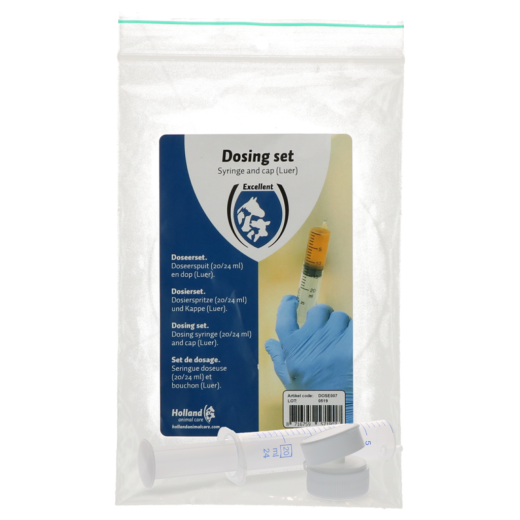 Doseerset (dop + spuit)