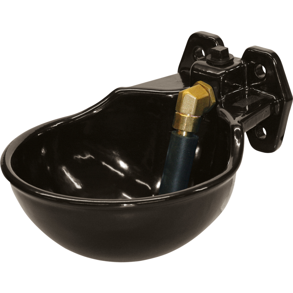 Drinkbak + staaf geemailleerd