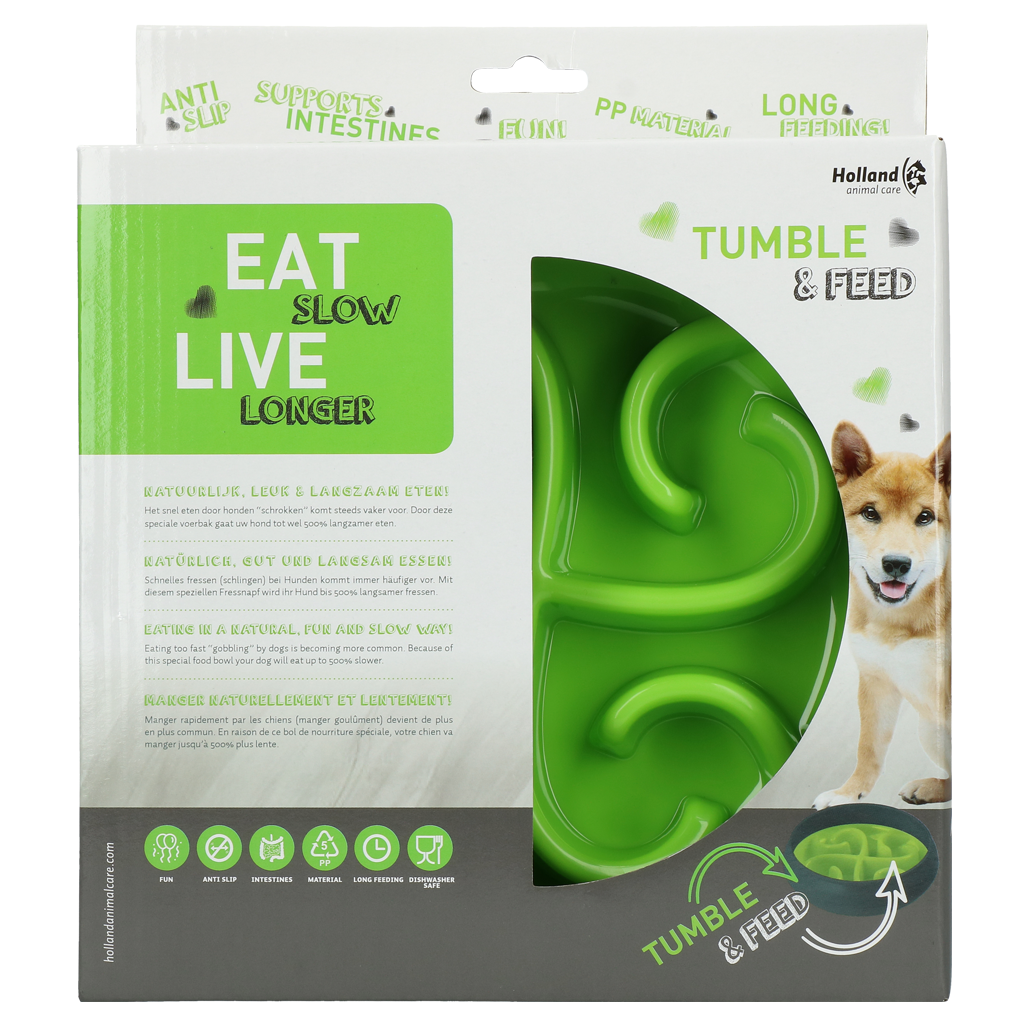 Eat Slow Live Longer Tumble Feeder