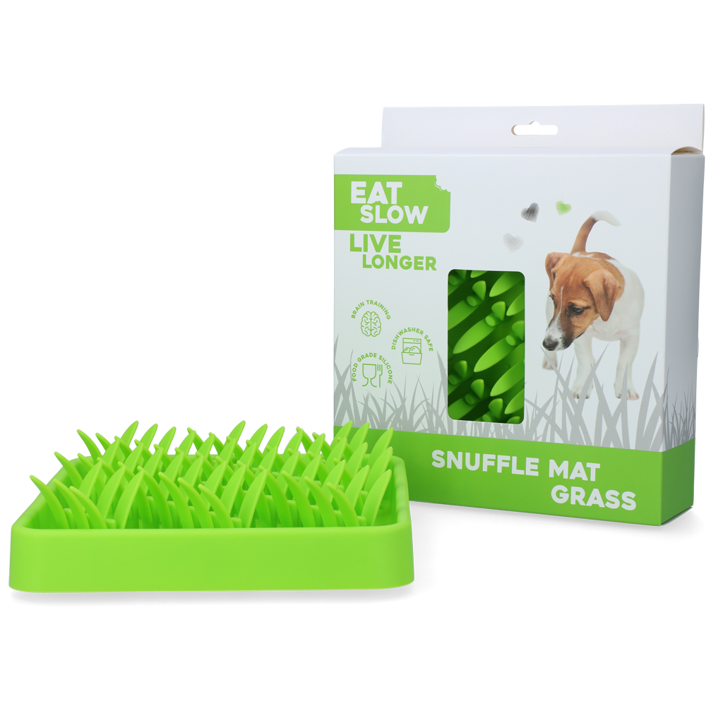 Eat Slow Live Longer Snuffelmat Gras