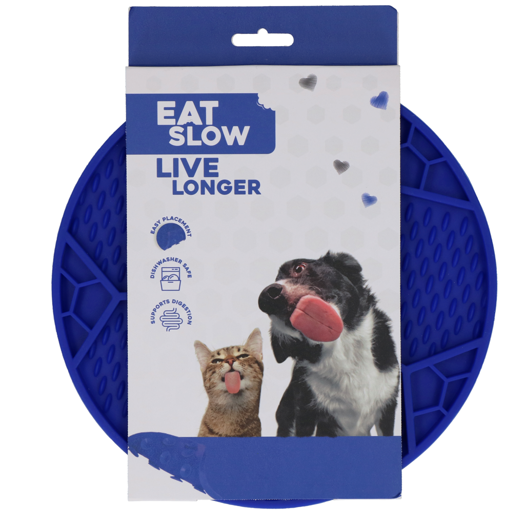 Eat Slow Live Longer Lick Mat Soccer Ball