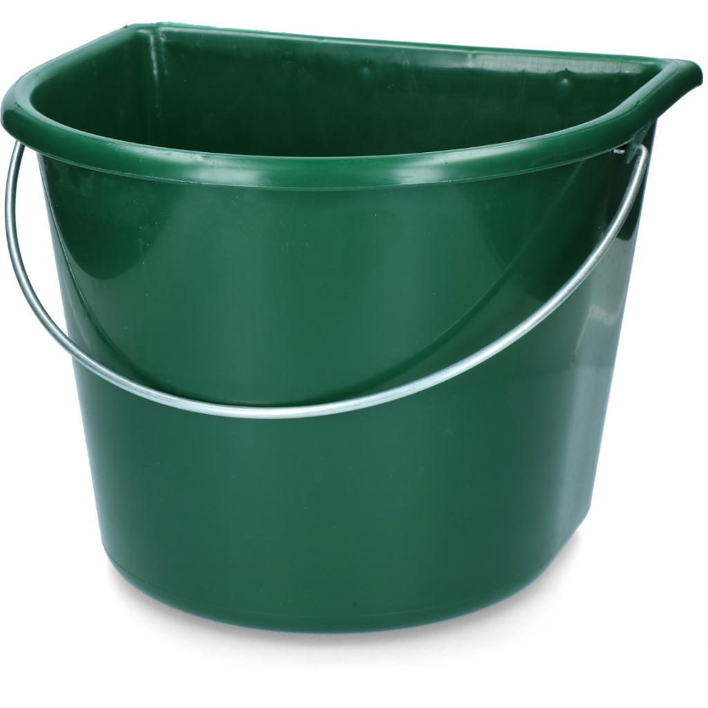 Emmer met vlakke kant 15 l