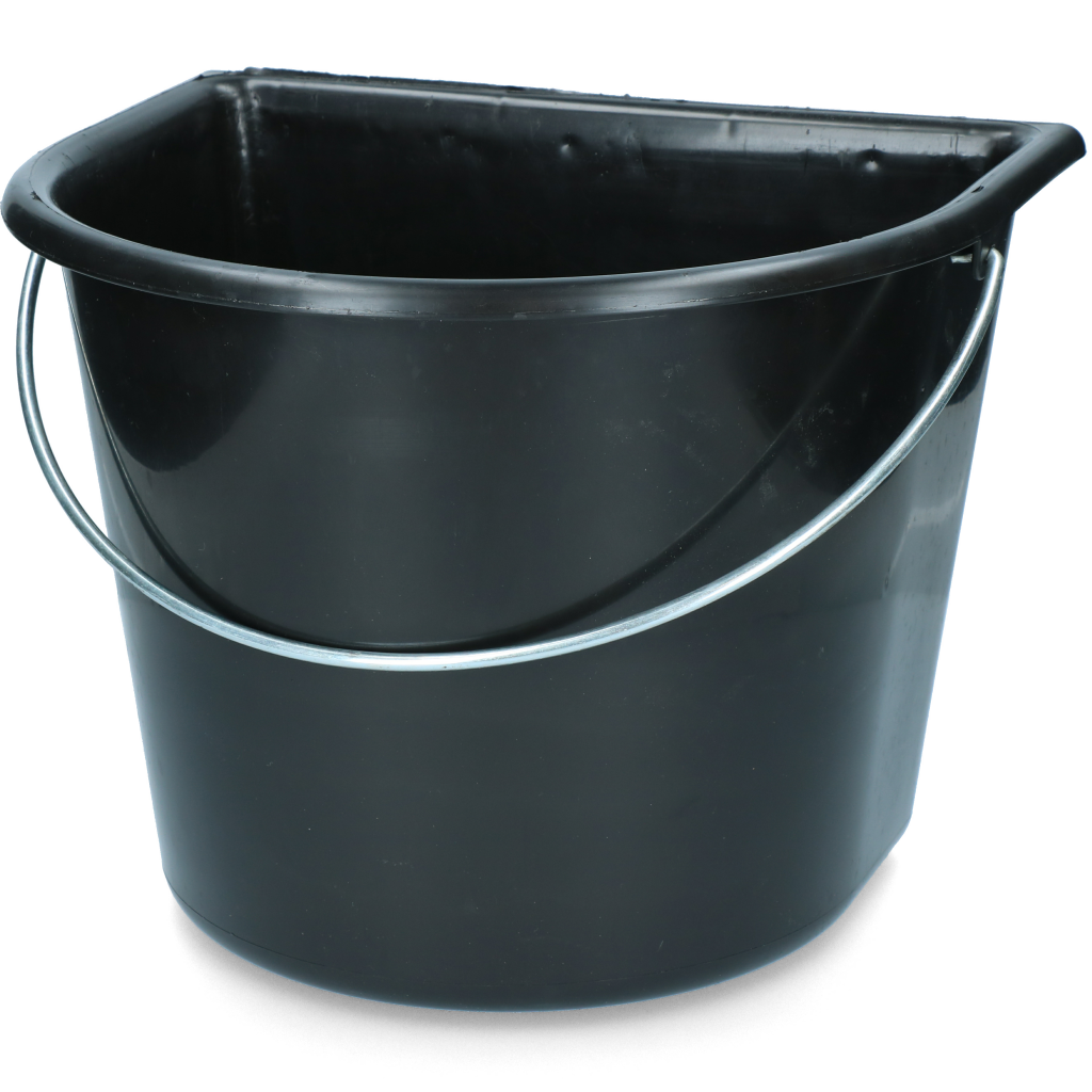 Emmer met vlakke kant 15 l