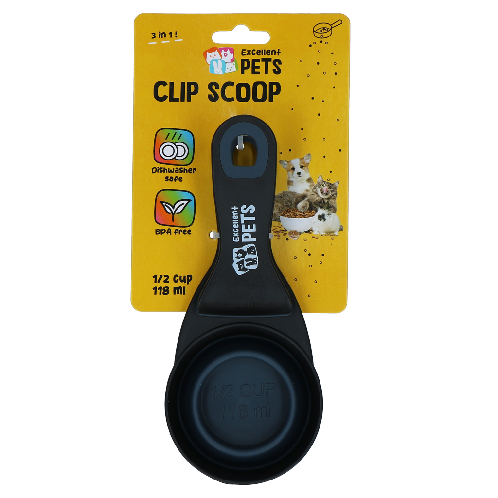 Excellent Pets Voerschep met Sluitclip