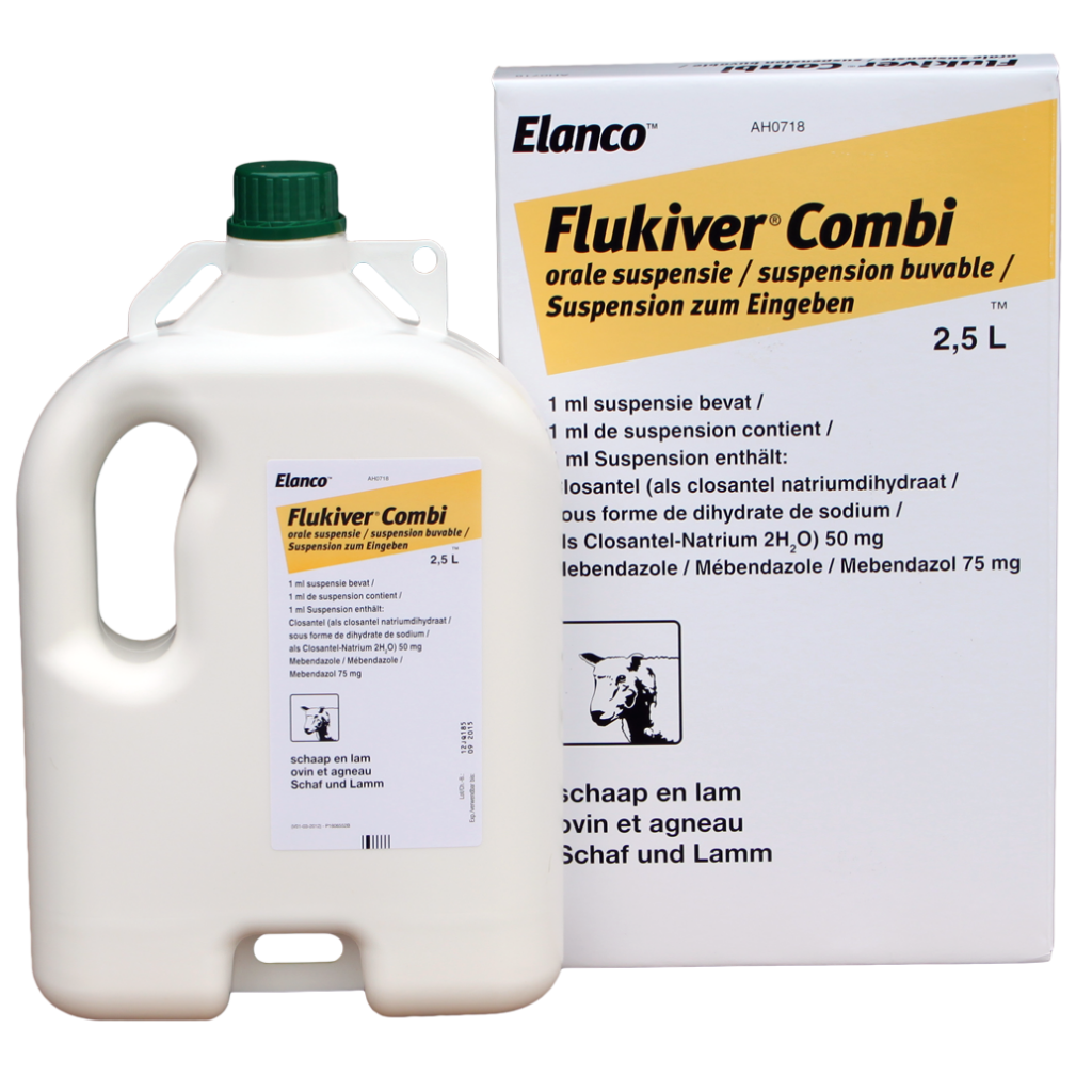 Flukiver Combi 50 mg/ml + 75 mg/ml REG NL URA