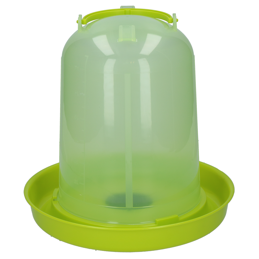 Gaun Pluimvee Drinktoren met Stop Limoengroen