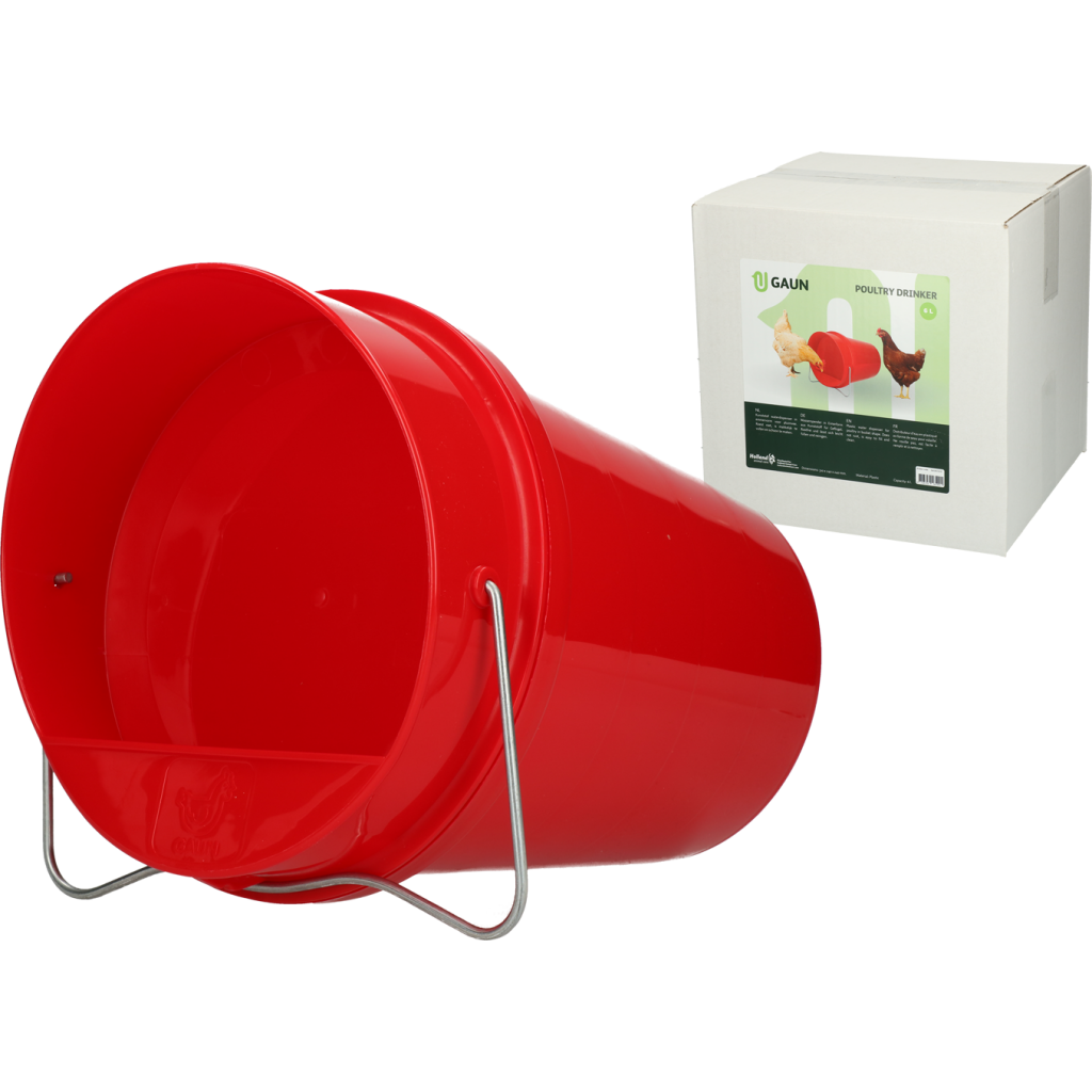 Gaun Pluimvee Drinkemmer Kunststof 6 l