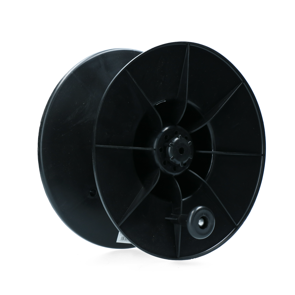 Haspel voor lint en draad met draagriem