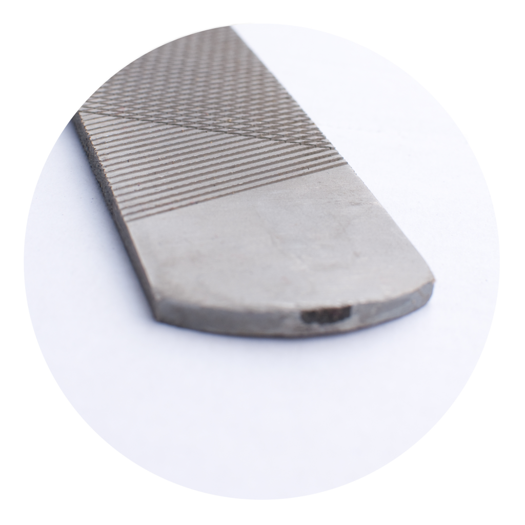 Hoefrasp recht 35 cm met Handvat