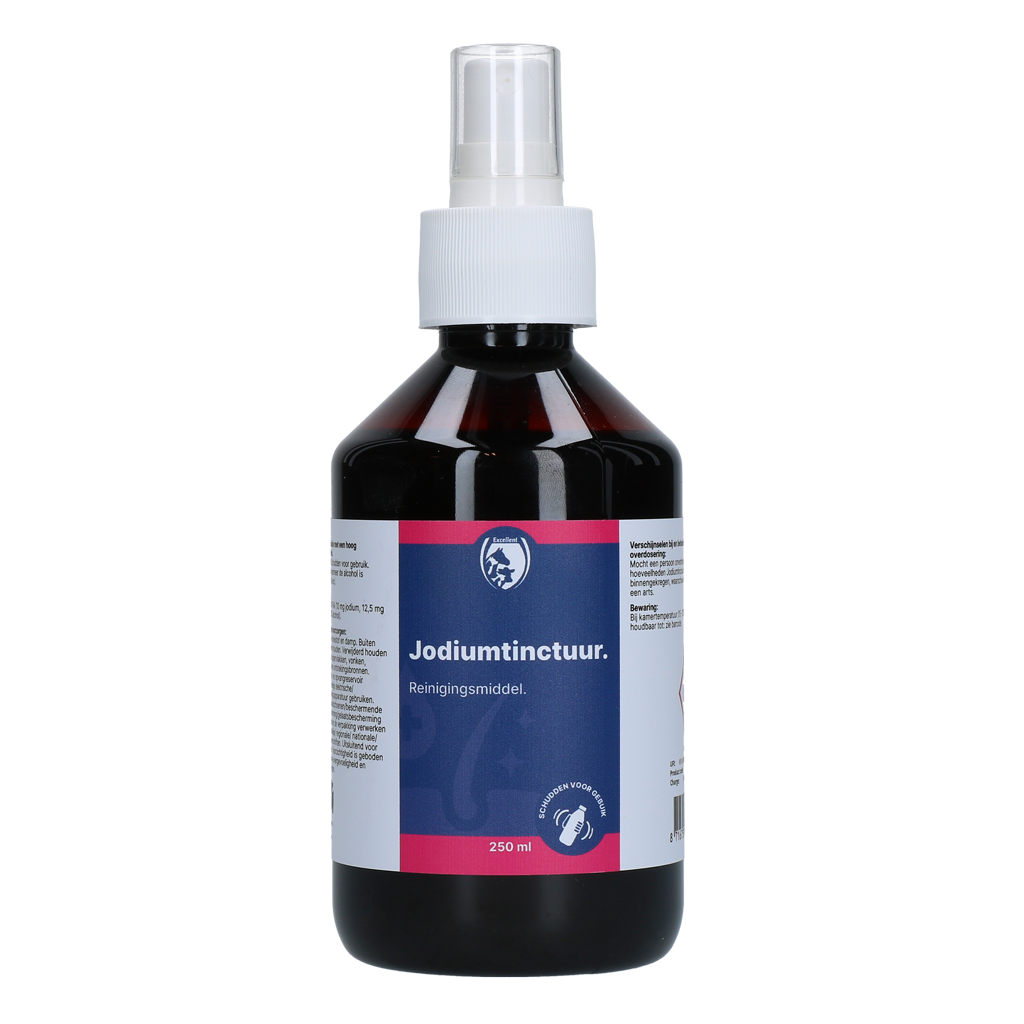 Jodiumtinctuur 1% (10 mg per ml) & 70% Alcohol