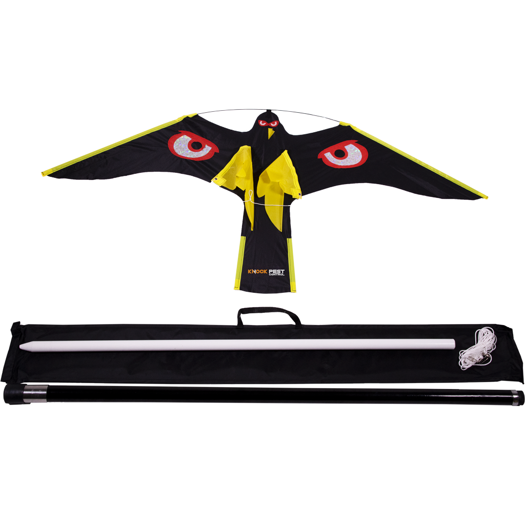 Knock Pest Vogel Verschrikker vlieger complete set 7 m