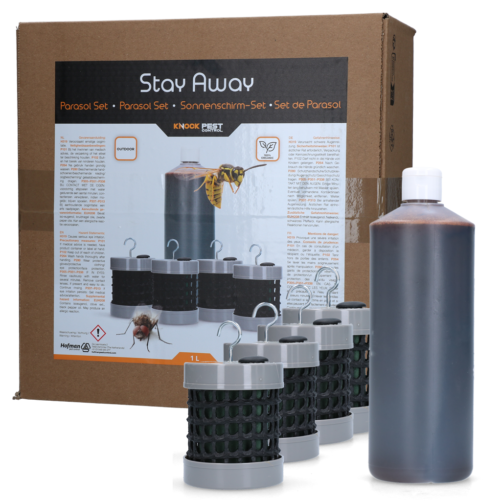 Knock Pest Stay Away Parasol Set