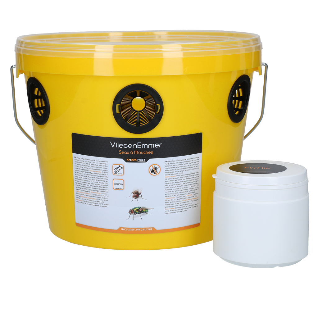 Knock Pest FlyNip VliegenEmmer (incl. traktatie)