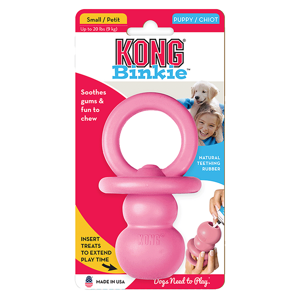 KONG Puppy Binkie Assorti