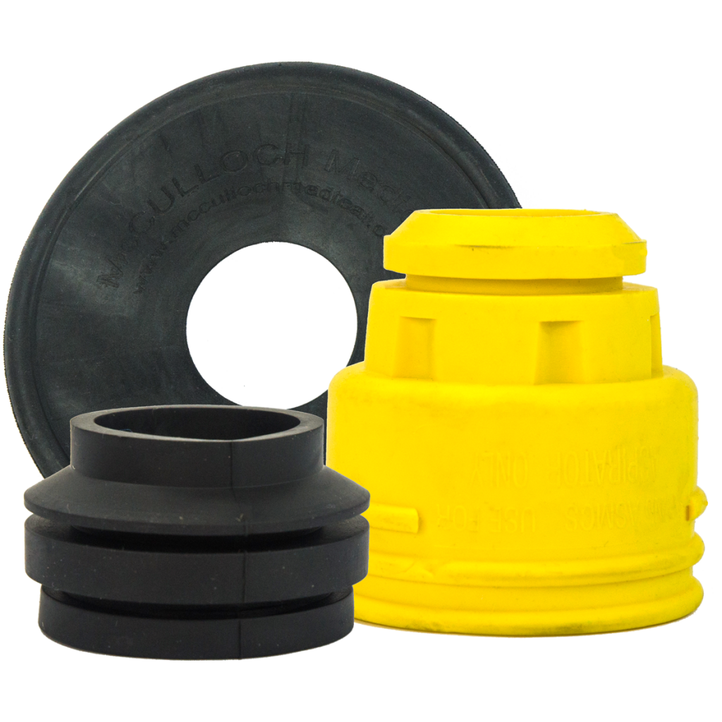 Lam redder Rubber Ventiel zwart