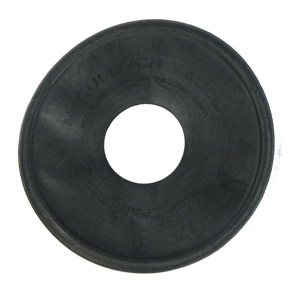Lam redder Small zwart rubber Diaphragm  25mm