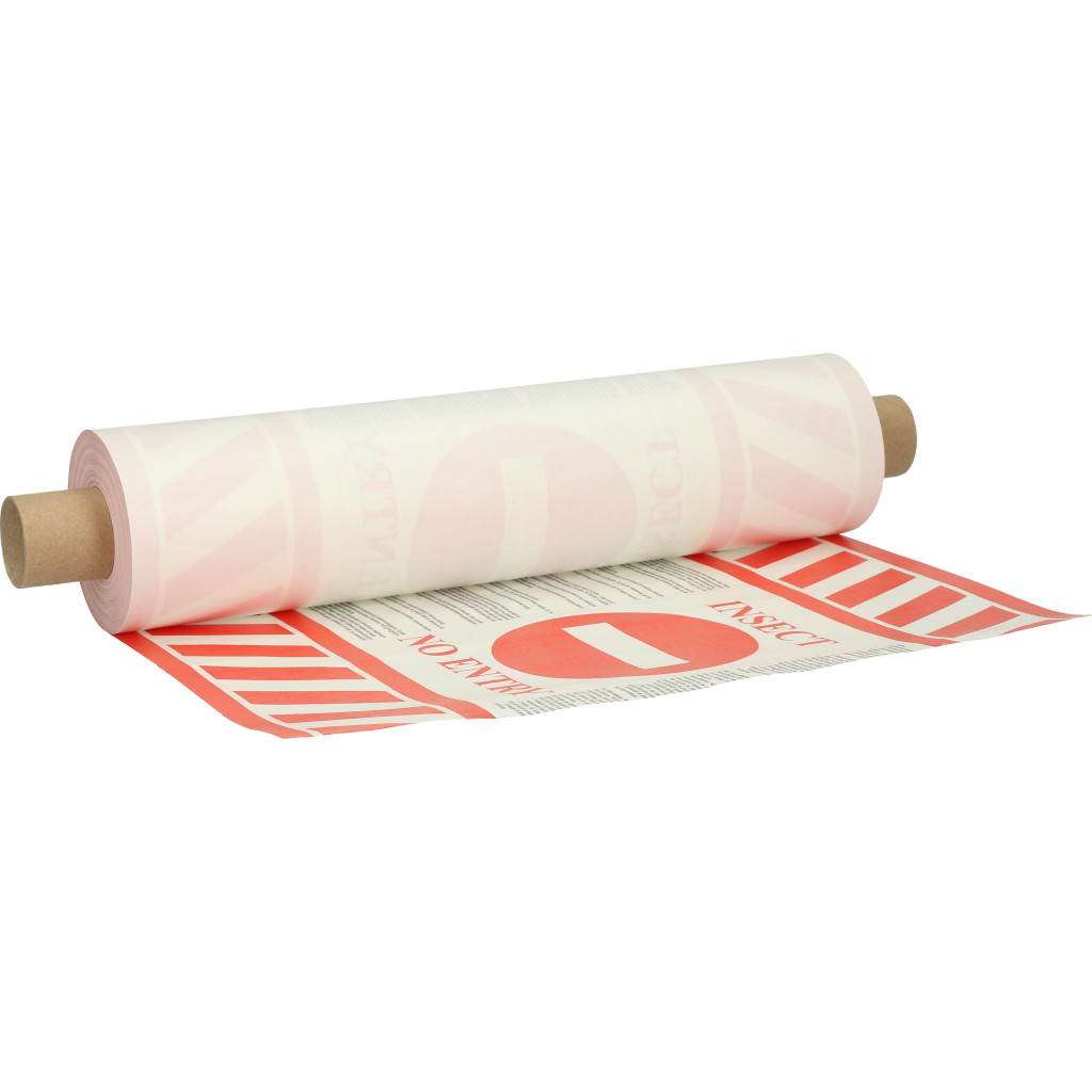 Quarantaine Lijmband rondom pallet