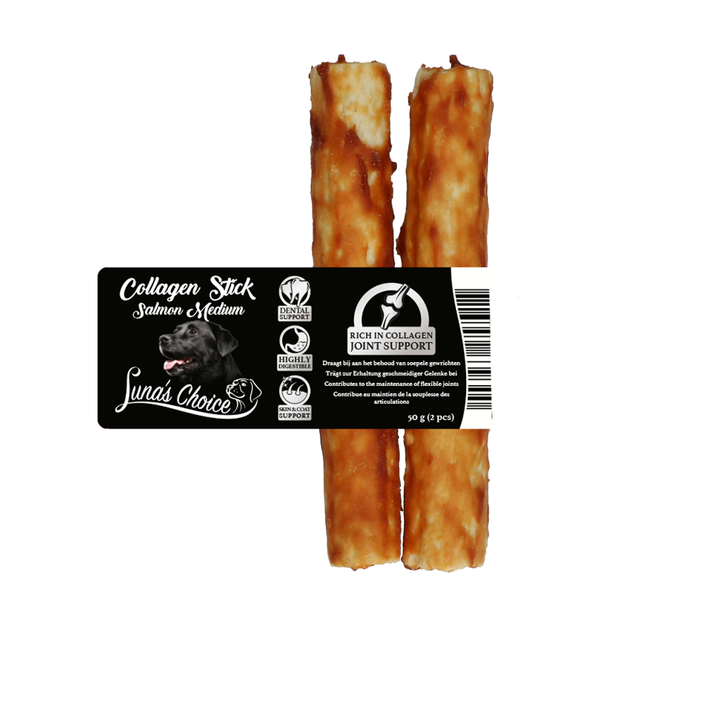 Luna's Choice Collagen Chews Stick Zalm