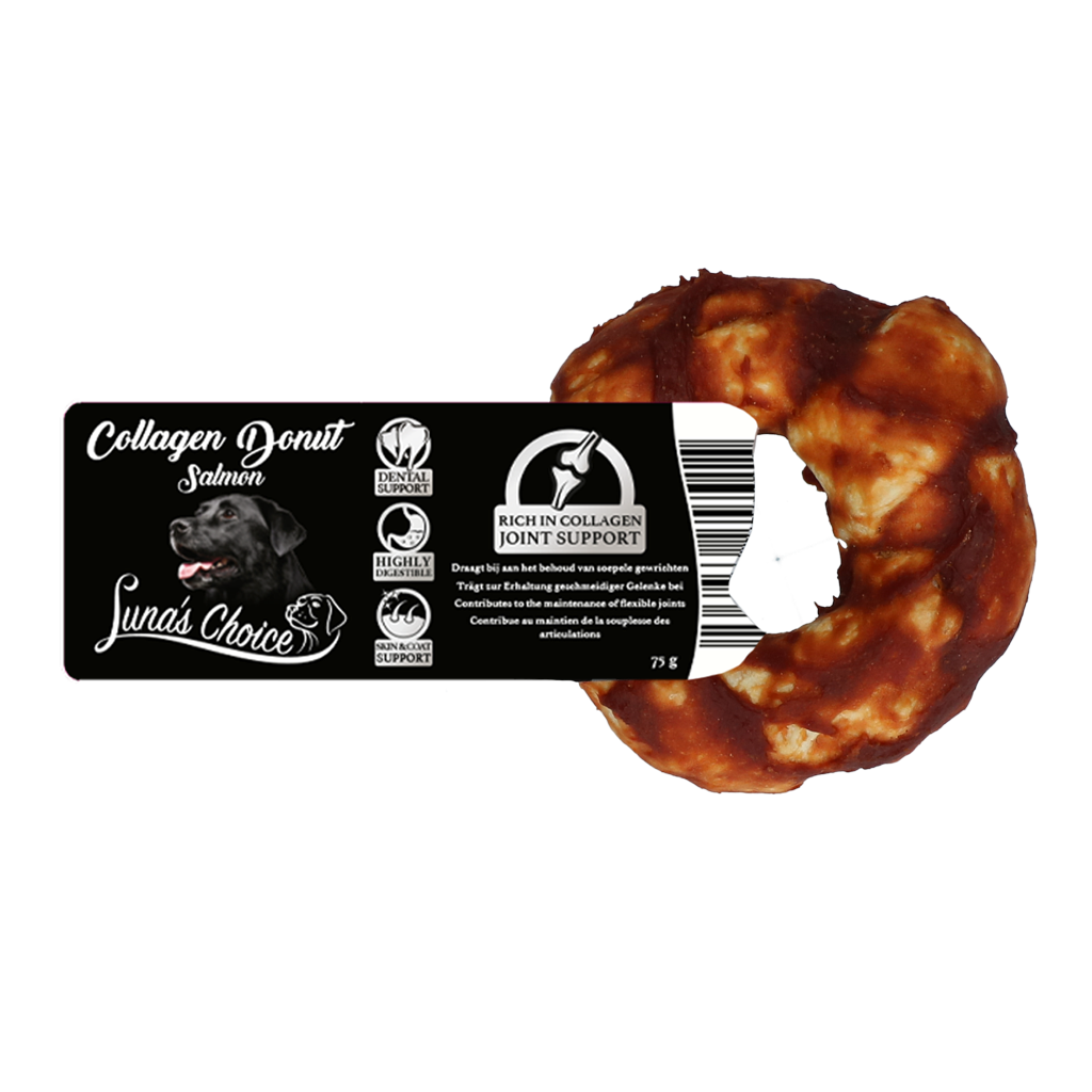 Luna's Choice Collagen Chews Donut Zalm