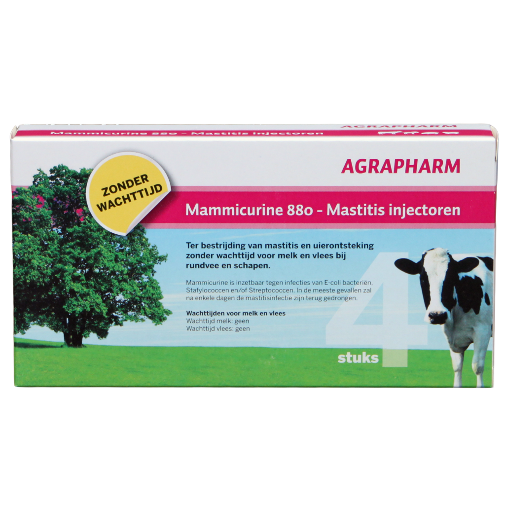 Mammicurine 880 Mastitis Injectoren REG NL H VRIJ
