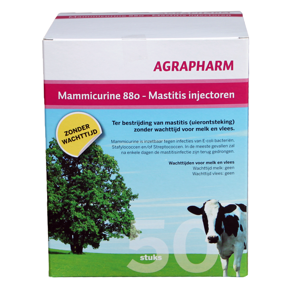 Mammicurine 880 Mastitis Injectoren REG NL H VRIJ