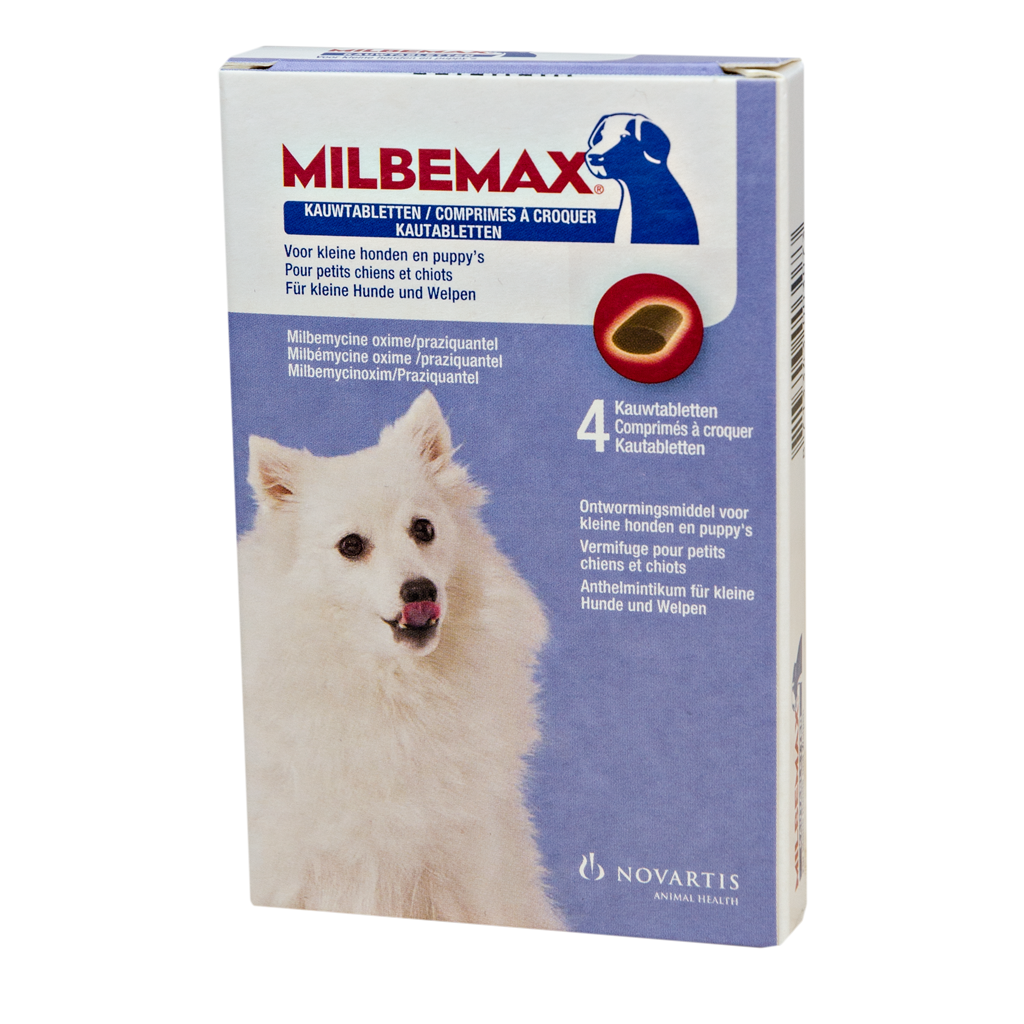 Milbemax Kauwtabletten Hond Klein Chewy <5kg