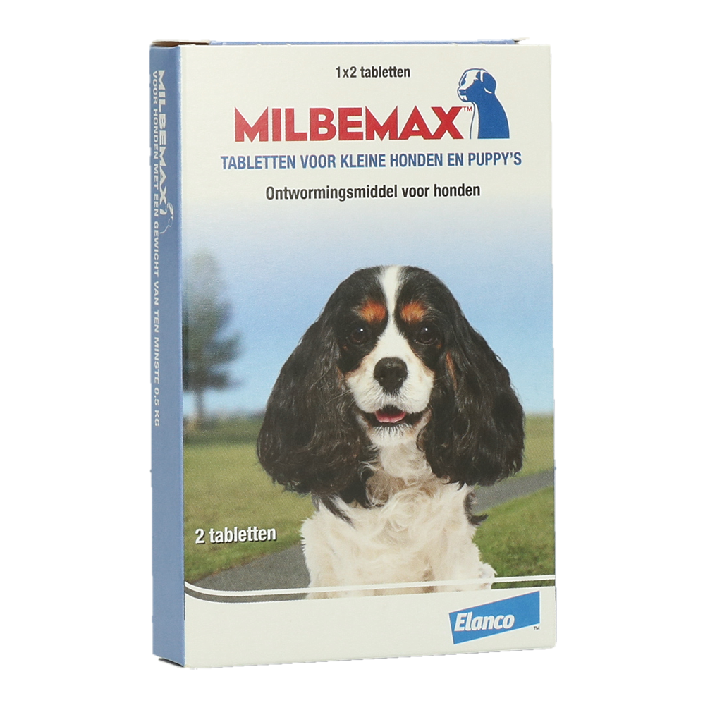 Milbemax Tabletten Puppy/Kleine hond <5kg