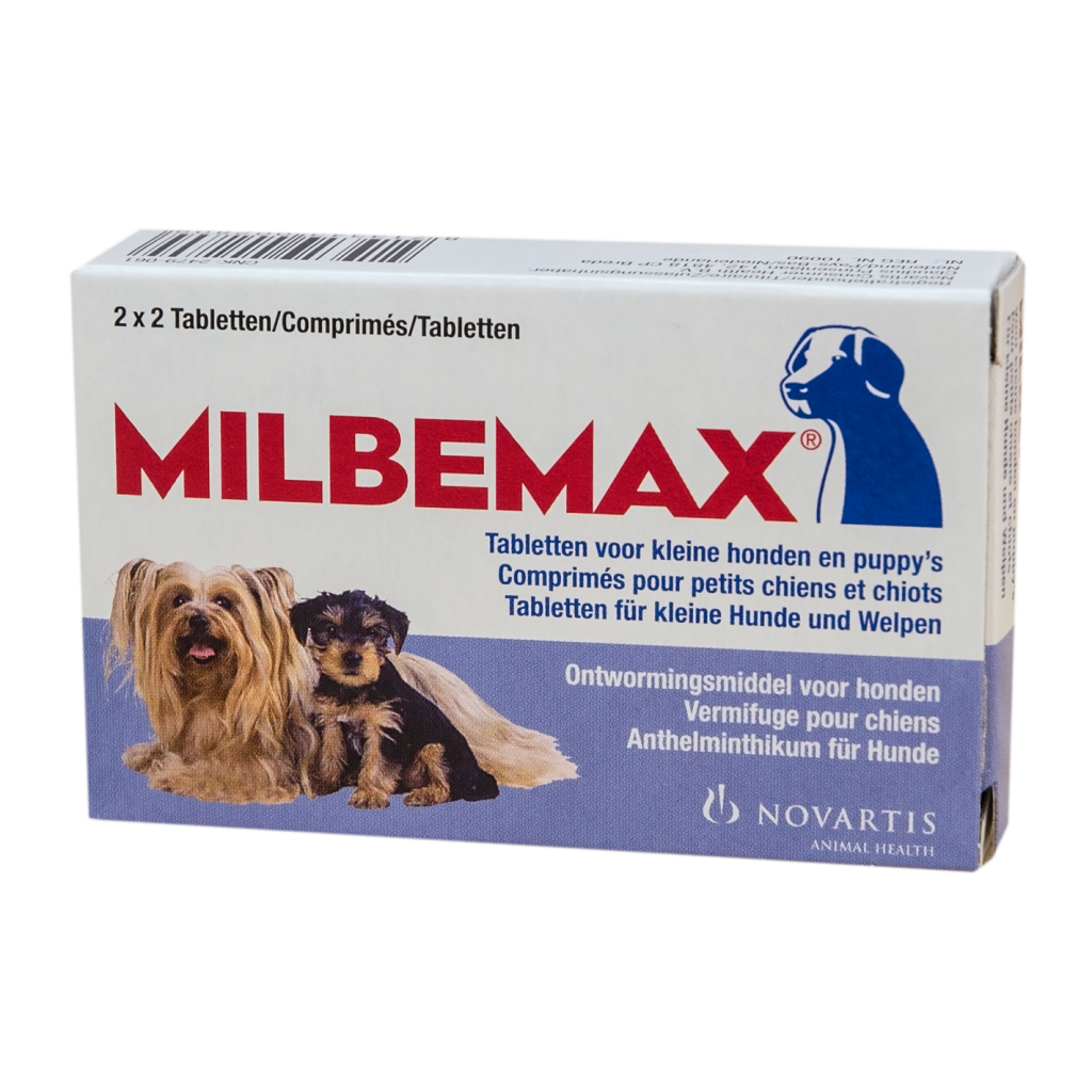 Milbemax Tabletten Puppy/Kleine hond <5kg
