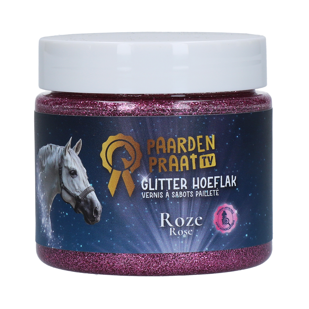 Paardenpraat TV Glitter Hoeflak
