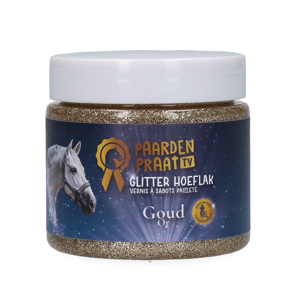 Paardenpraat TV Glitter Hoeflak