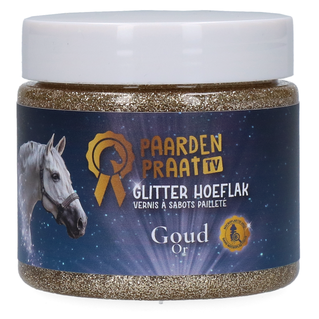 Paardenpraat TV Glitter Hoeflak