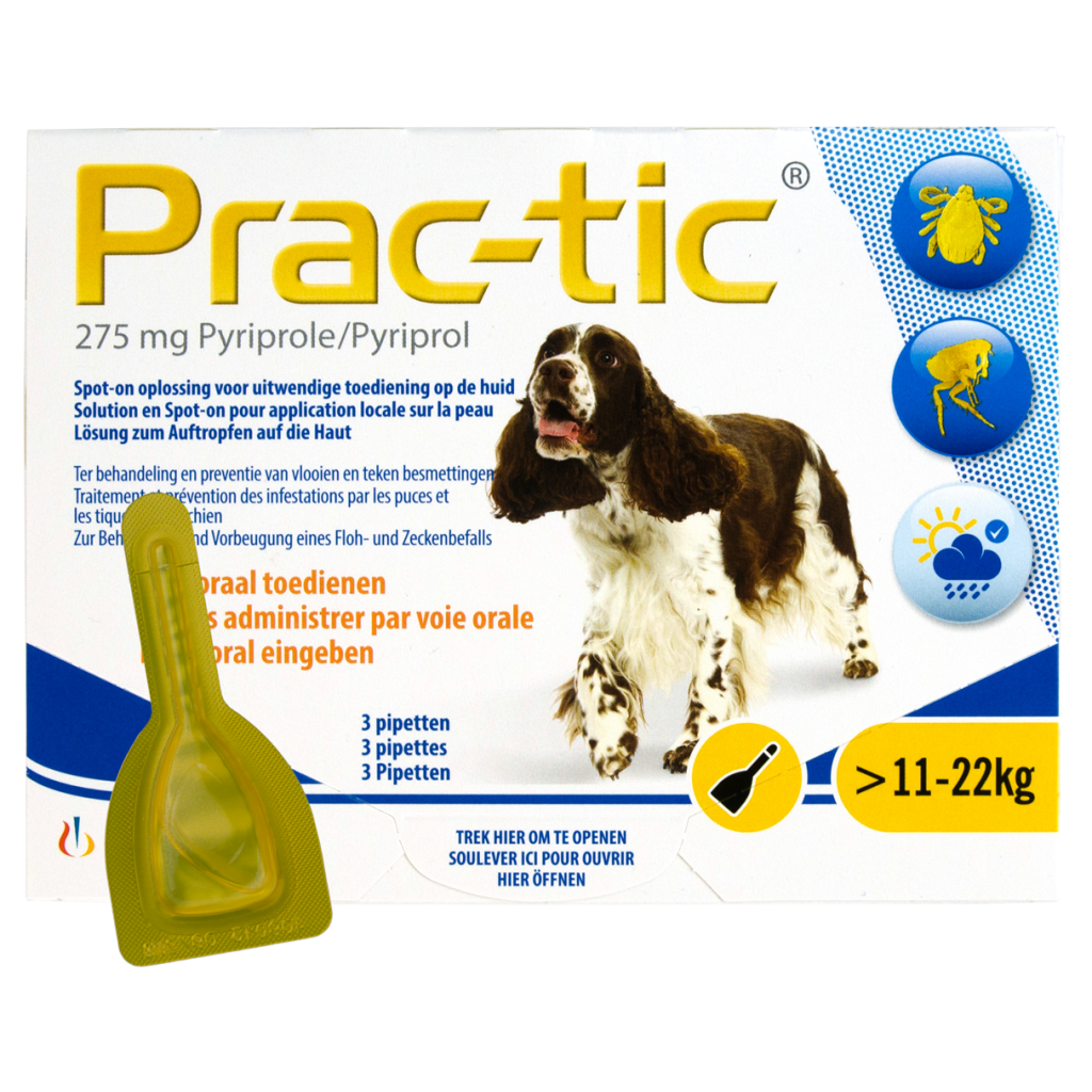 Prac-Tic Teken en vlooien druppels