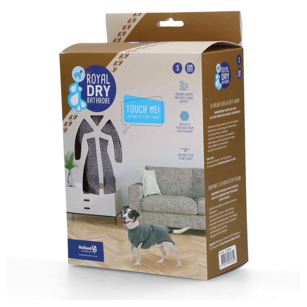Royal Dry Badjas Voor Honden