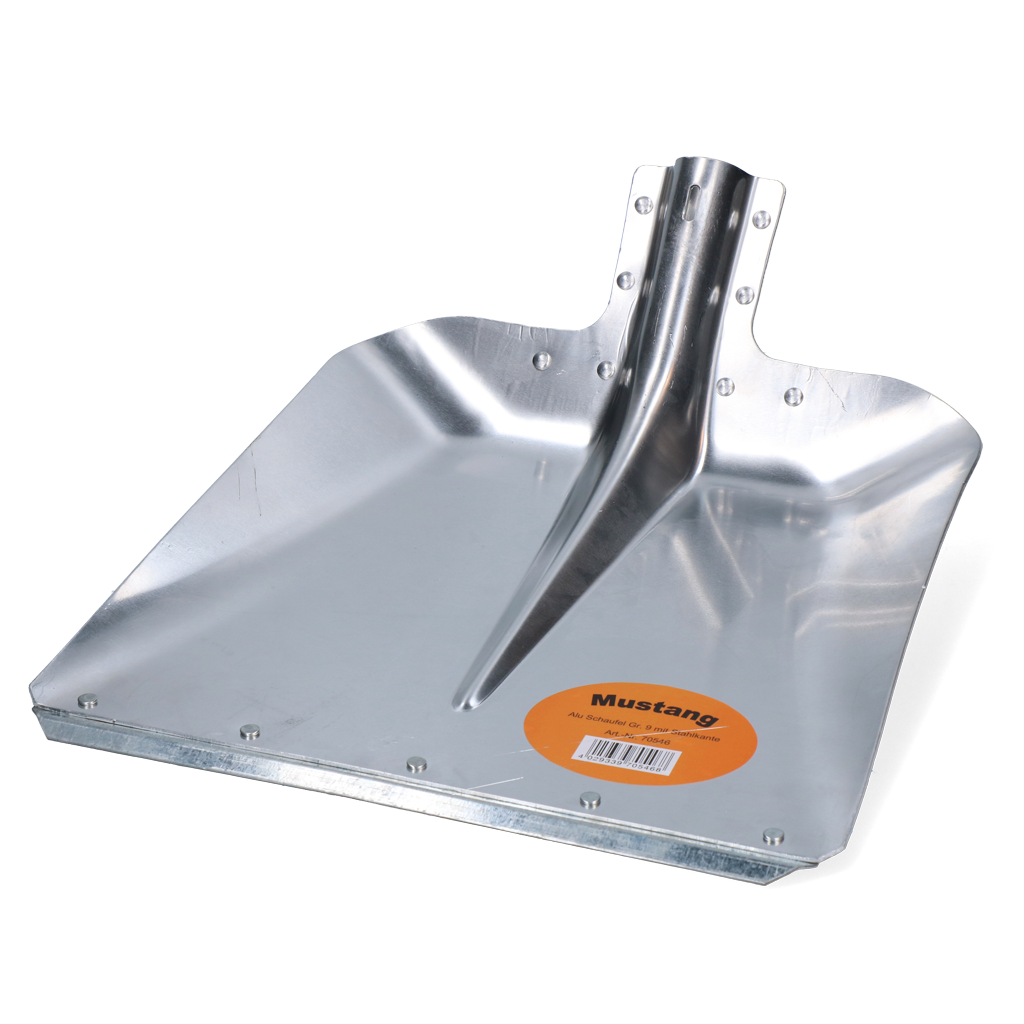 Schop Mustang aluminium los, 27 cm breed