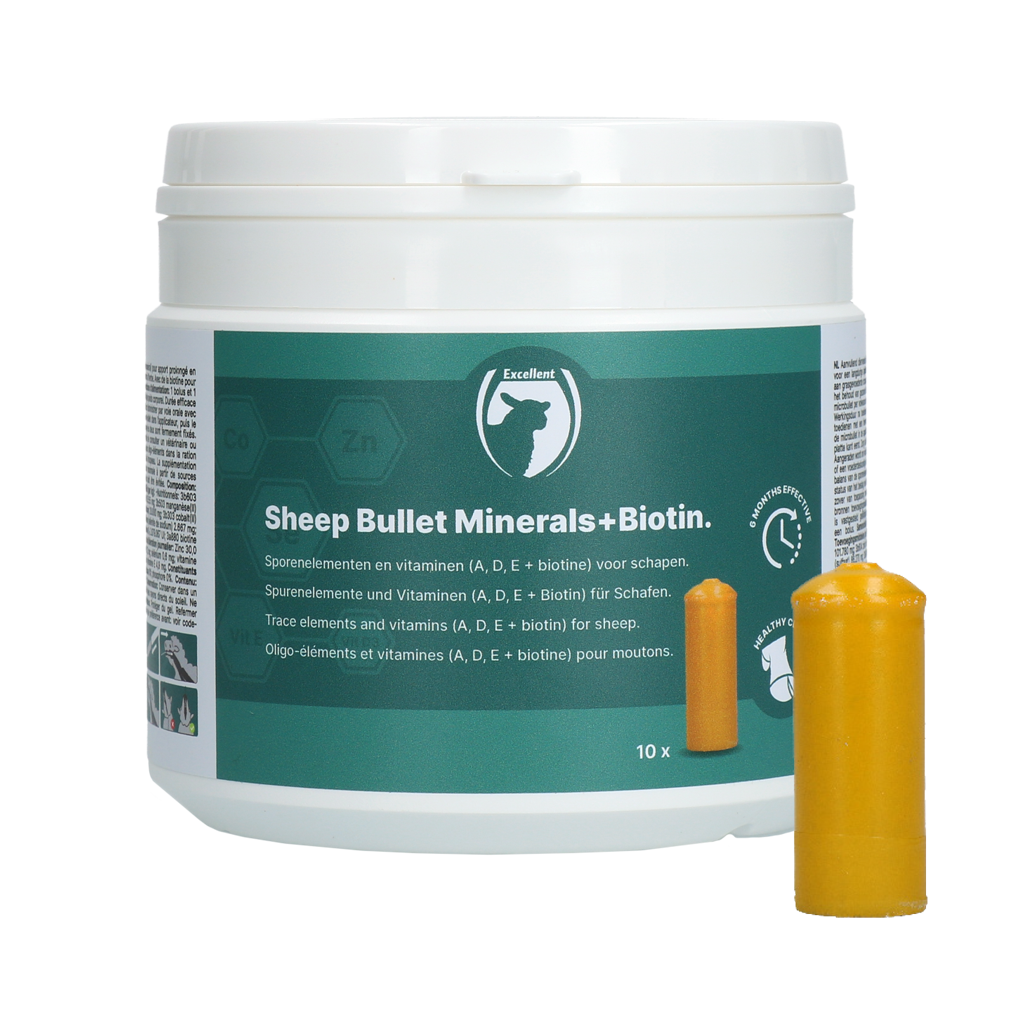 Excellent Sheep Bullet Minerals + Biotin