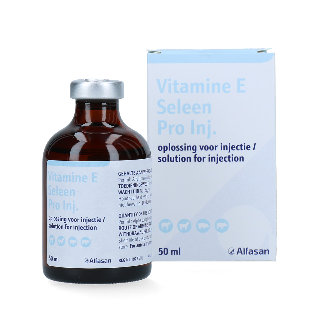 Vitamine E Seleen Pro Inj. REG NL VRIJ