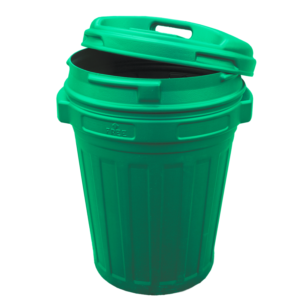 Voerton met draaisluiting 70 liter