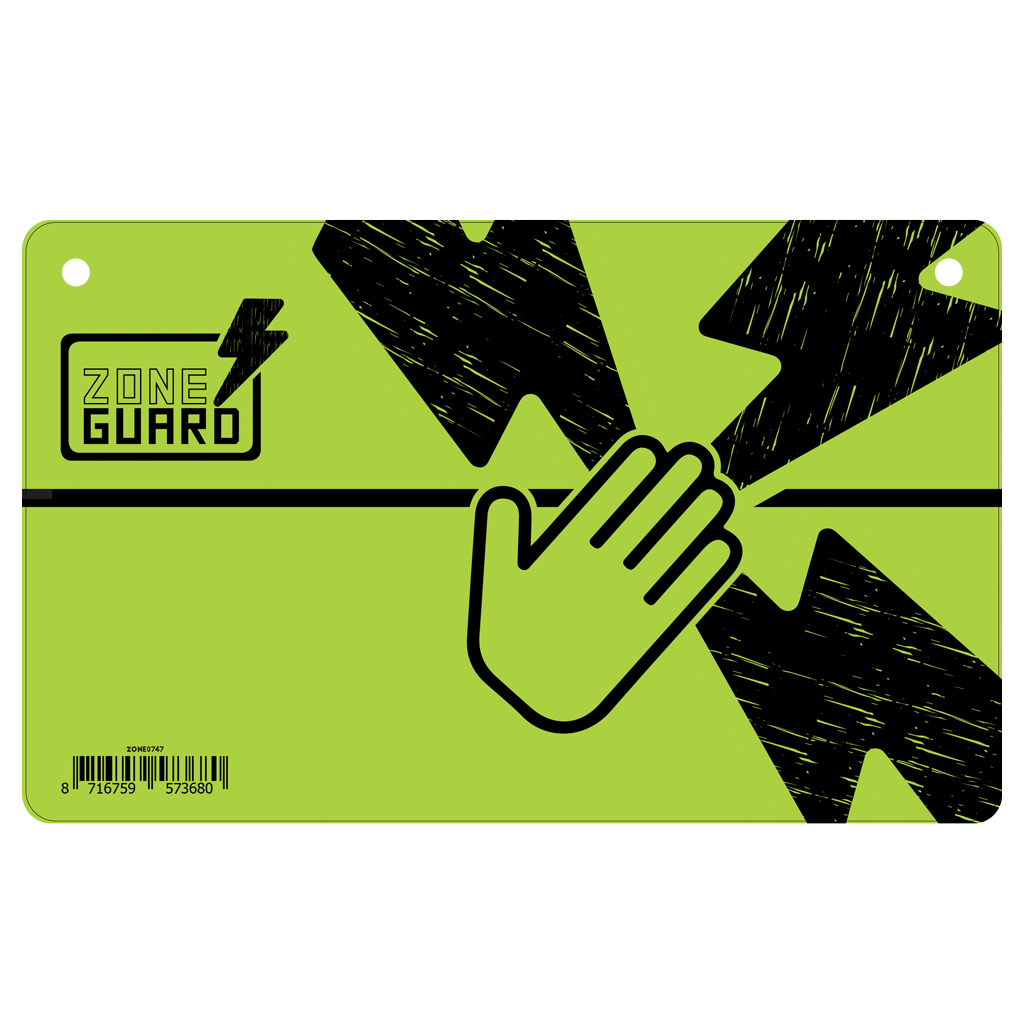 ZoneGuard Waarschuwingsbord