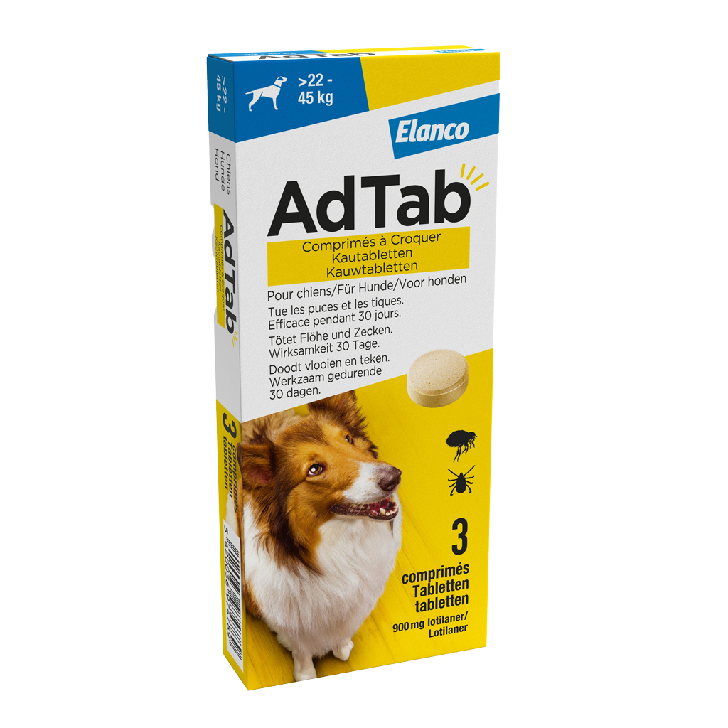 Elanco AdTab kauwtabletten hond