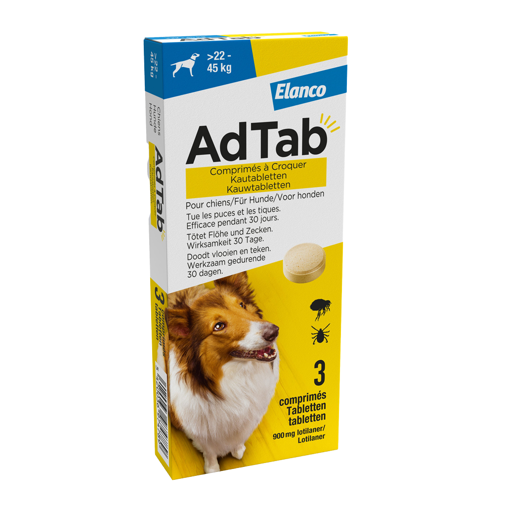 Elanco AdTab kauwtabletten hond
