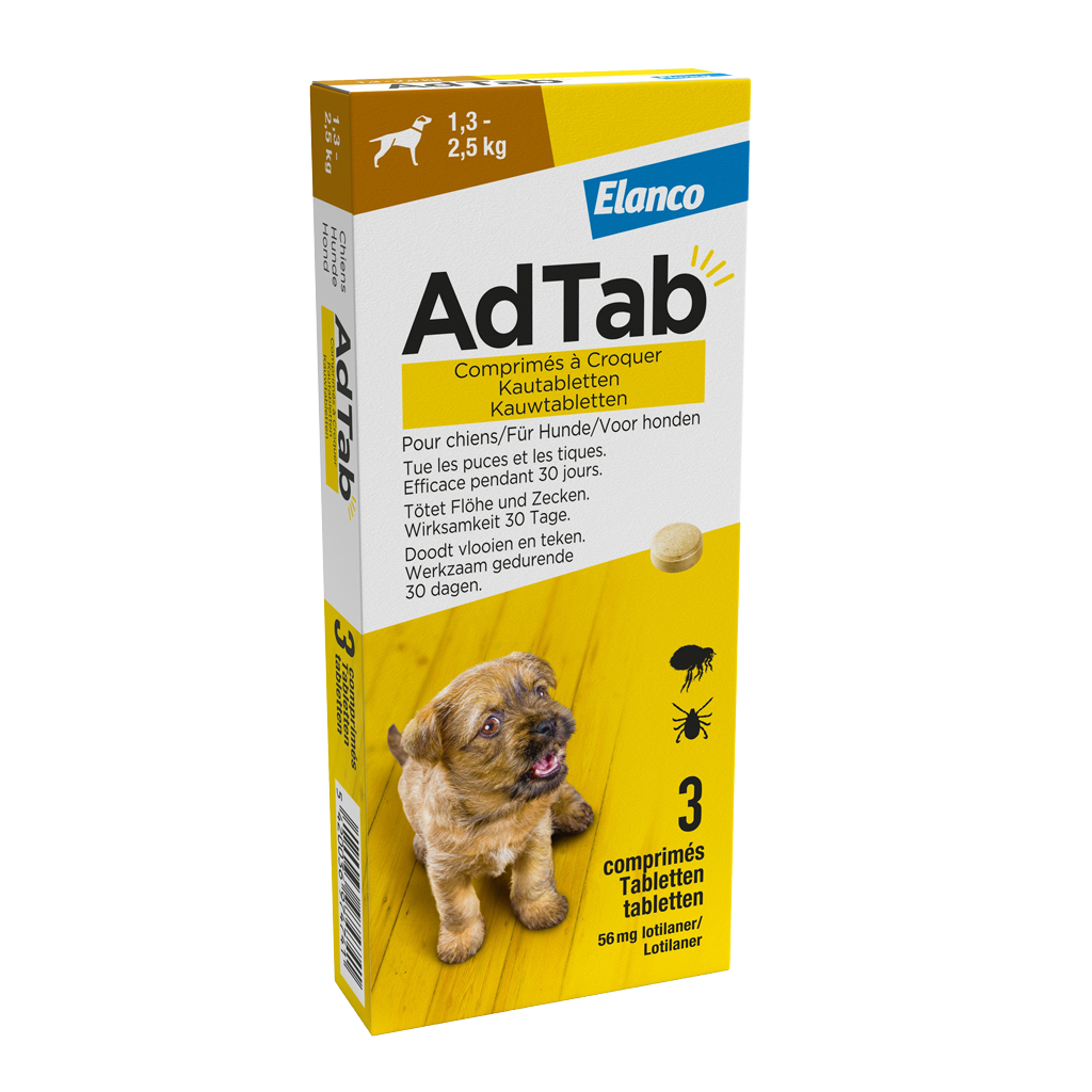 Elanco AdTab kauwtabletten hond