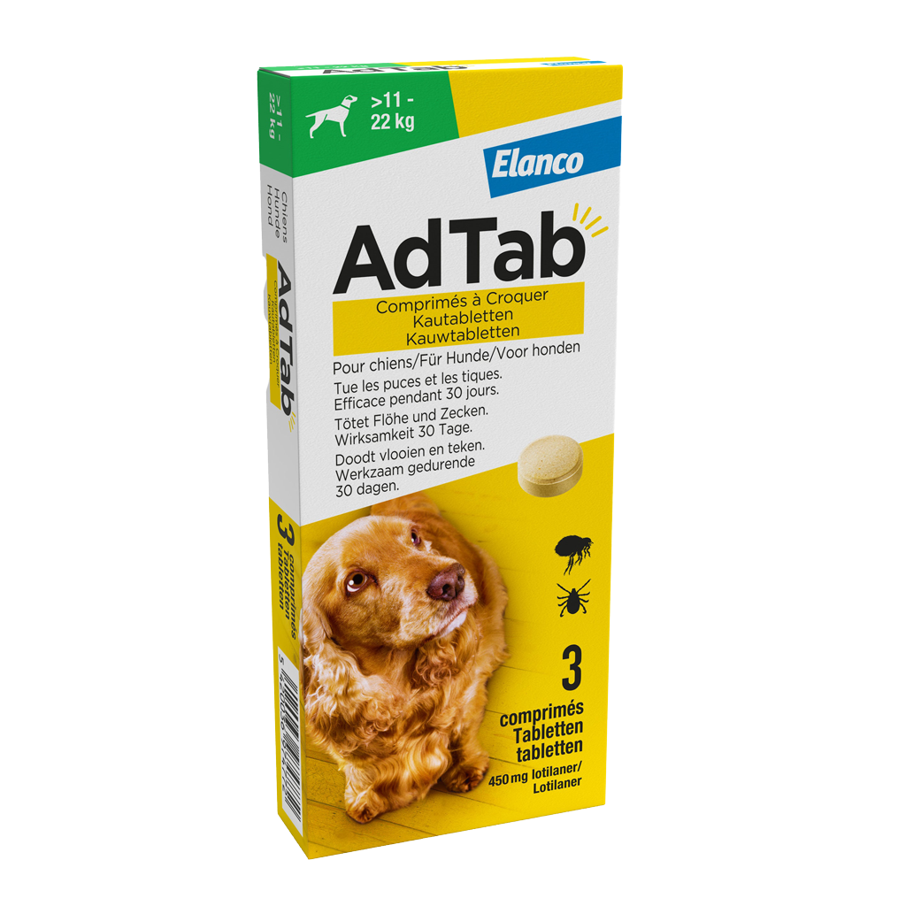 Elanco AdTab kauwtabletten hond