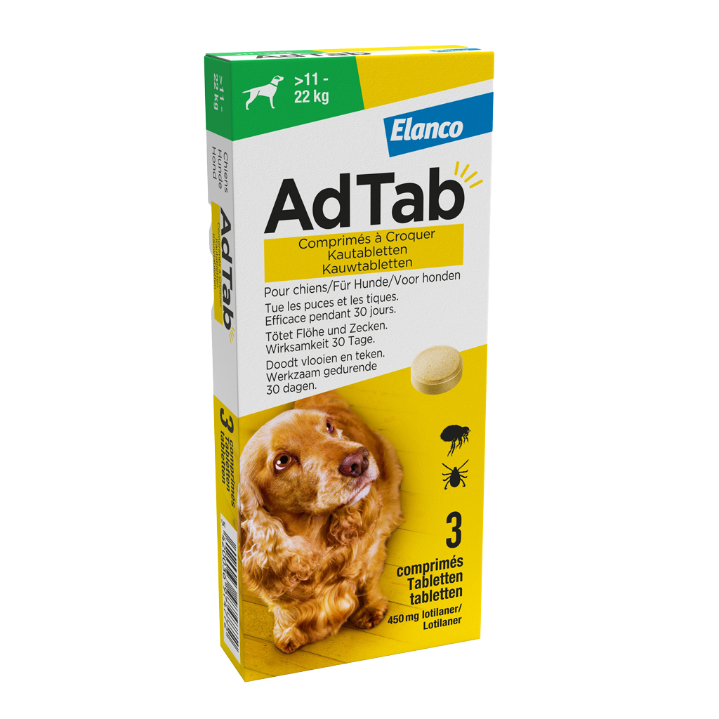 Elanco AdTab kauwtabletten hond