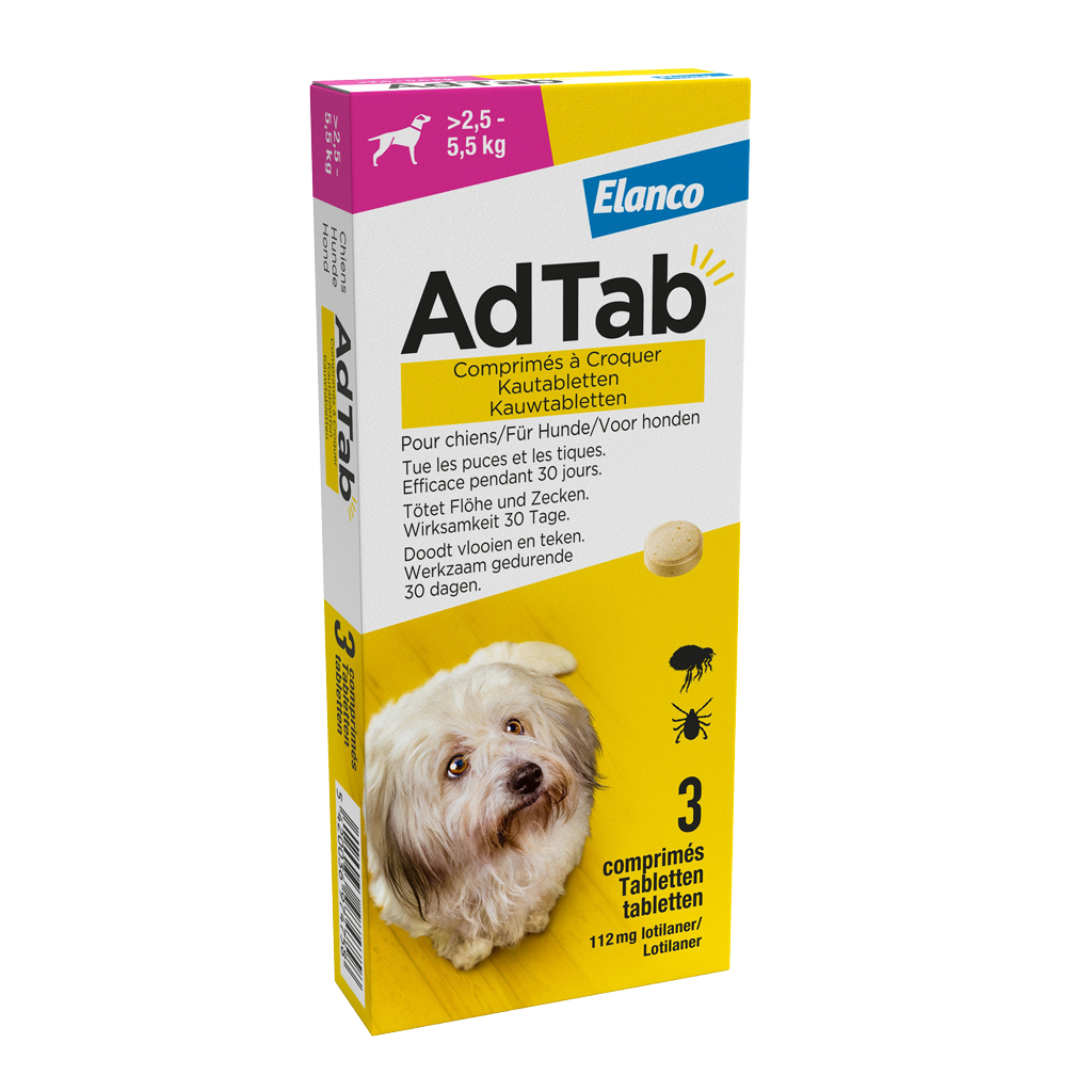 Elanco AdTab kauwtabletten hond
