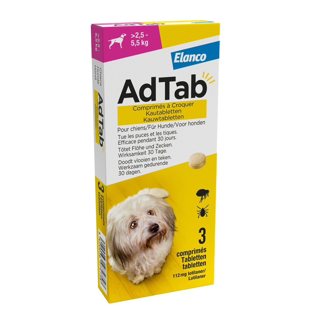 Elanco AdTab kauwtabletten hond